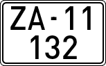 License plates of Spain, 1900 year series