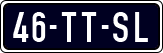 License plate of the Netherlands, Cars