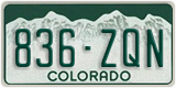 Colorado, 123-ABC