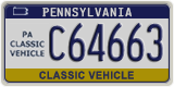 Pennsylvania, Classic Vehicle/Car (C12345)