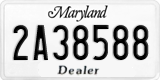 Maryland, Dealer (1A23456)