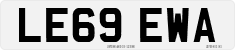 License plate of the United Kingdom, 2001 year system