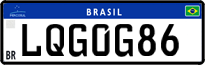 License plate of Brazil, Private owners (Mercosul)