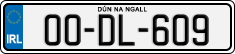 License plate of Ireland, Regular plates