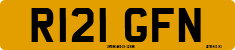 License plate of the United Kingdom, 1983 year system