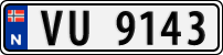 License plate of Norway, Trailers, motorcycles, special vehicles