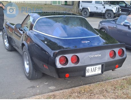 80 AAF 59, Chevrolet Corvette