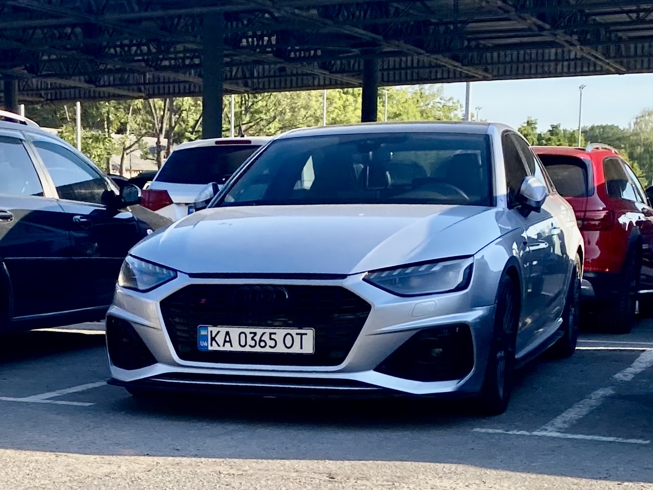 KA 0365 OT, Audi S4 6th gen Sedan (B9.5/8W2/8WC), facelift, 2019–