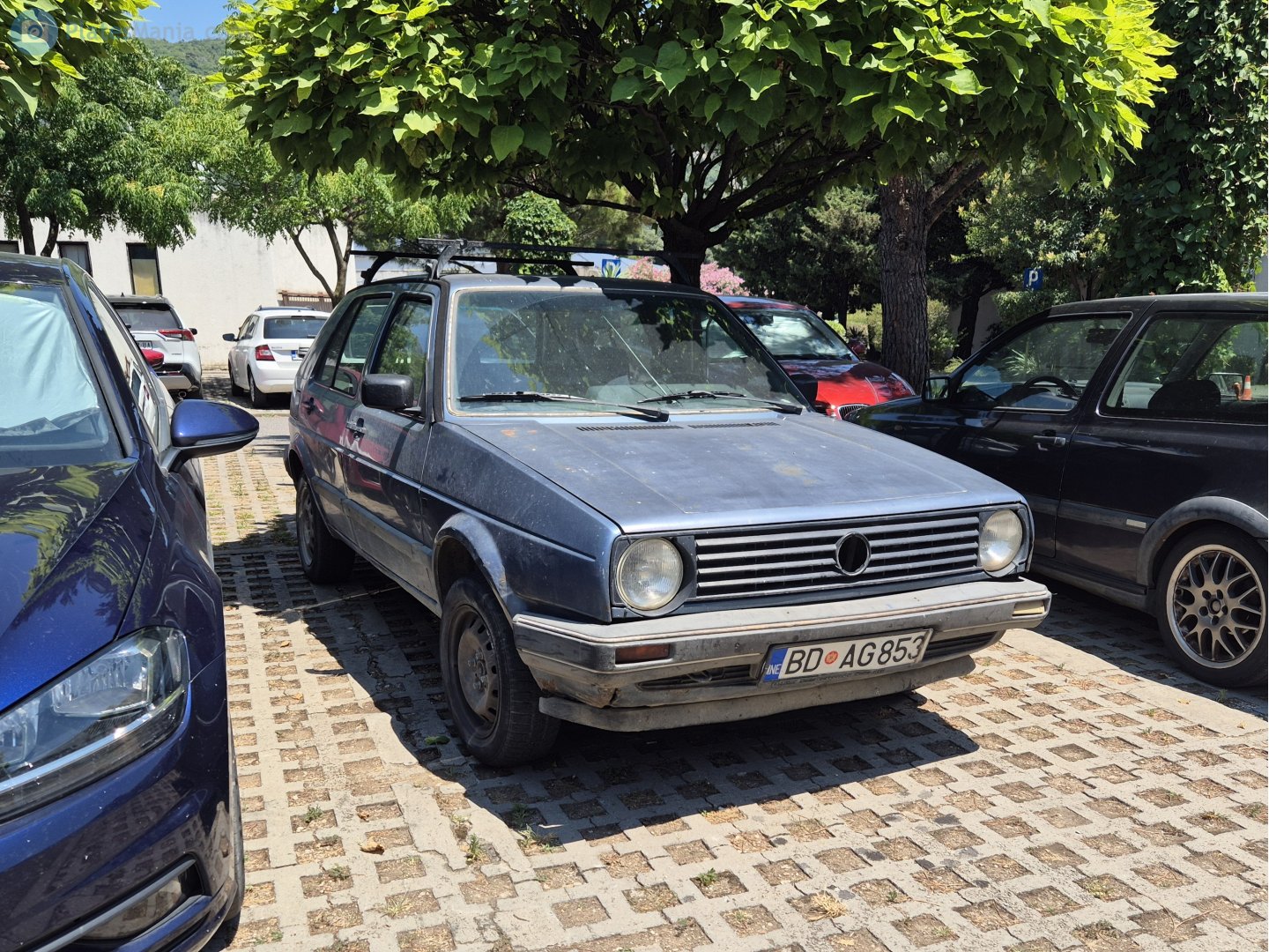 BD AG853, Volkswagen Golf 2nd gen 5-door Hatch (19/1G), 1983–1992