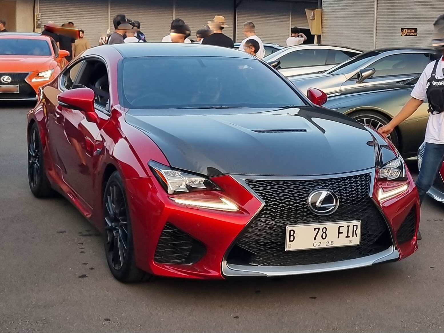 B 78 FIR, Lexus RC 1st gen F (USC10), 2014–2019