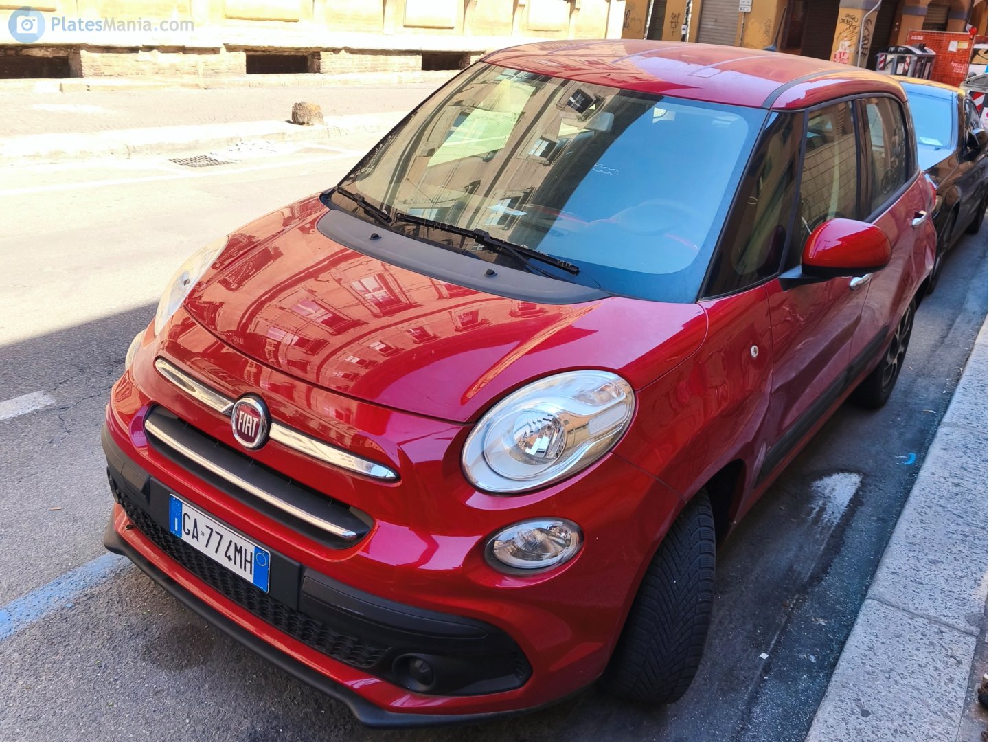 GA 774 MH, FIAT 500L 1st gen Hatch (330), facelift, 2017–2020