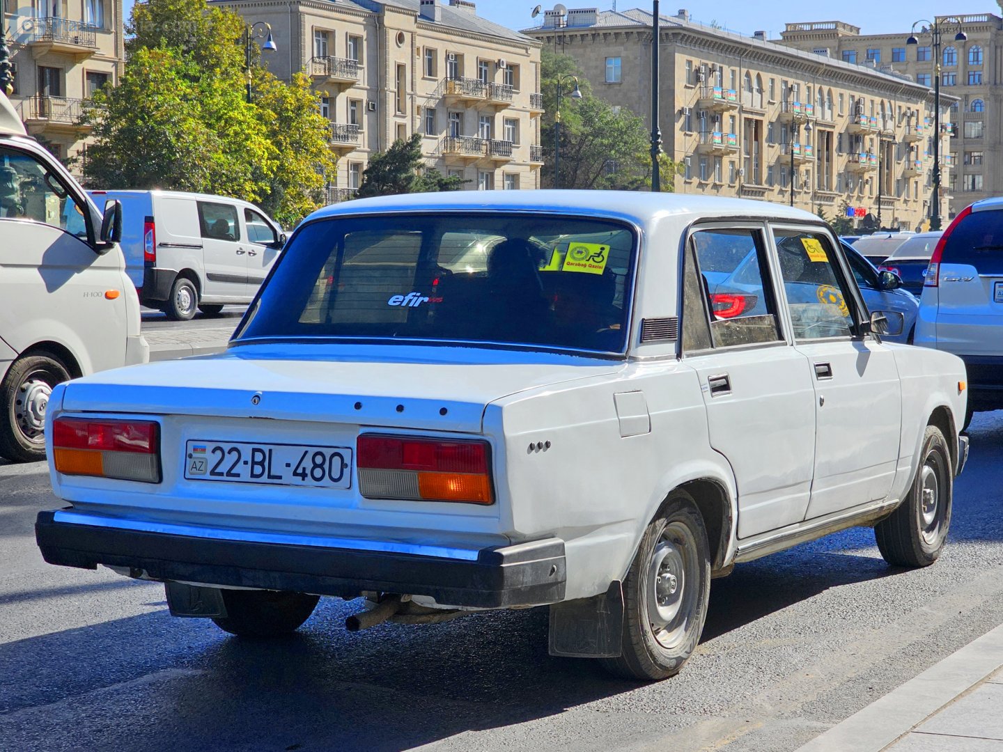 22 BL 480, Lada (VAZ) 2107 Жигули (Nova / Riva / Signet / 1500), 1982–2014