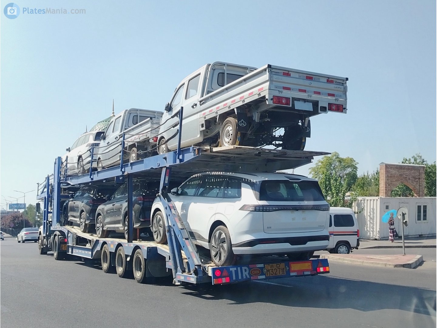 渝D·M327挂, Trailers 