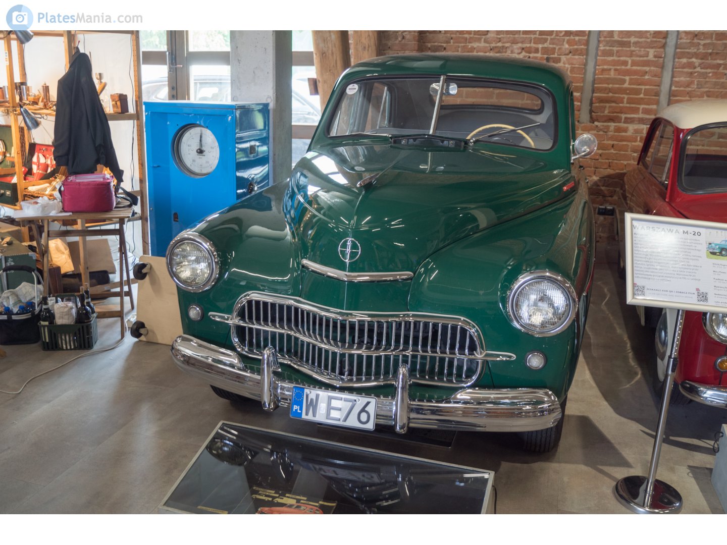 W E76, FSO Warszawa M20-57/200/201/202 4-door Fastback, 1957–1964