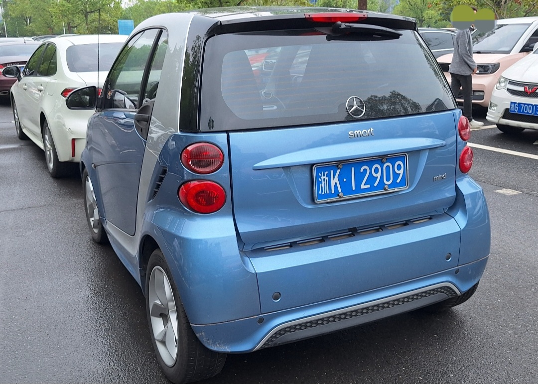 浙K·12909, Smart ForTwo 2nd gen (C451), 2007–2015
