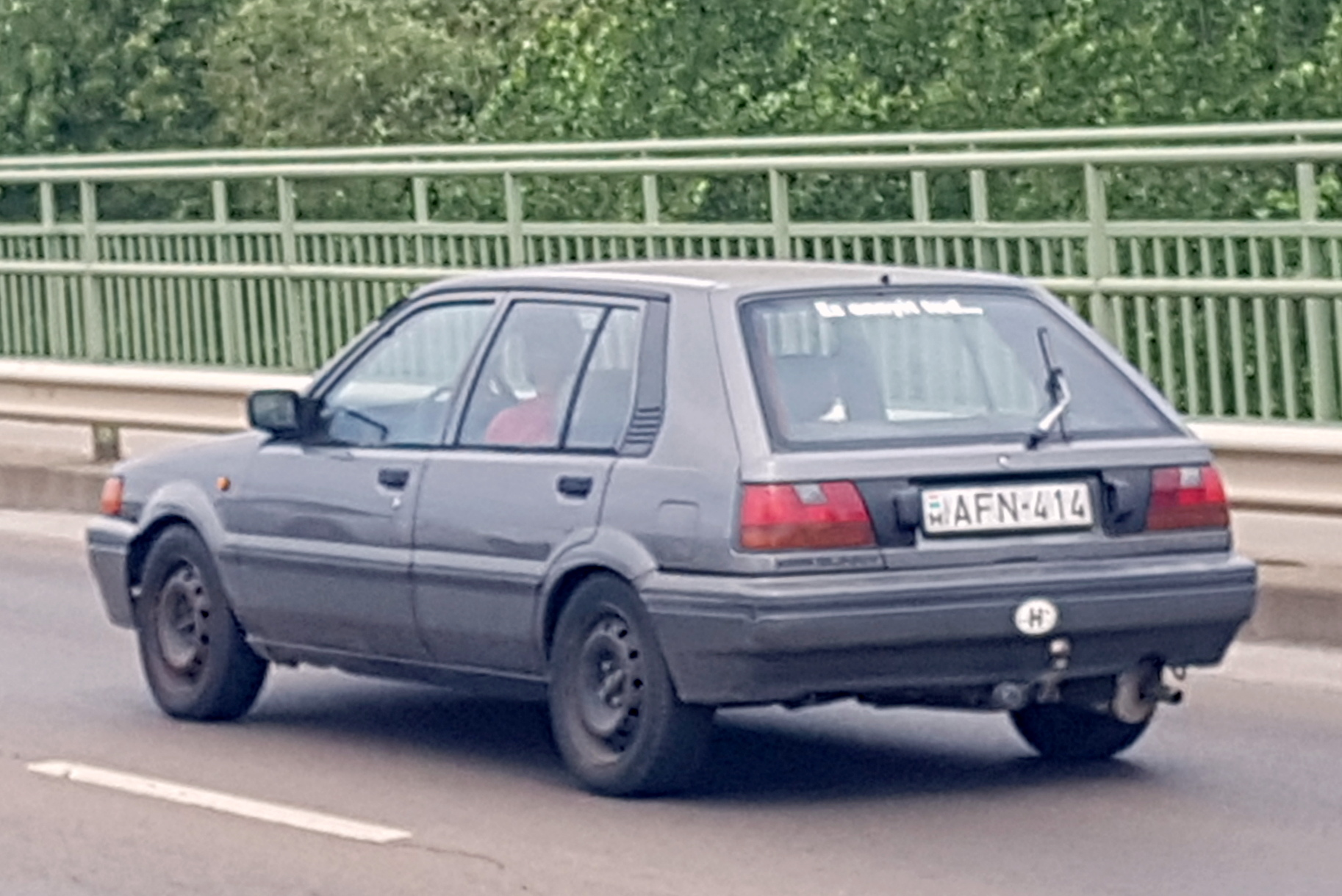 AFN-414, Nissan Sunny 6th gen 5-door Hatchback (N13; EU-market), 1986–1990