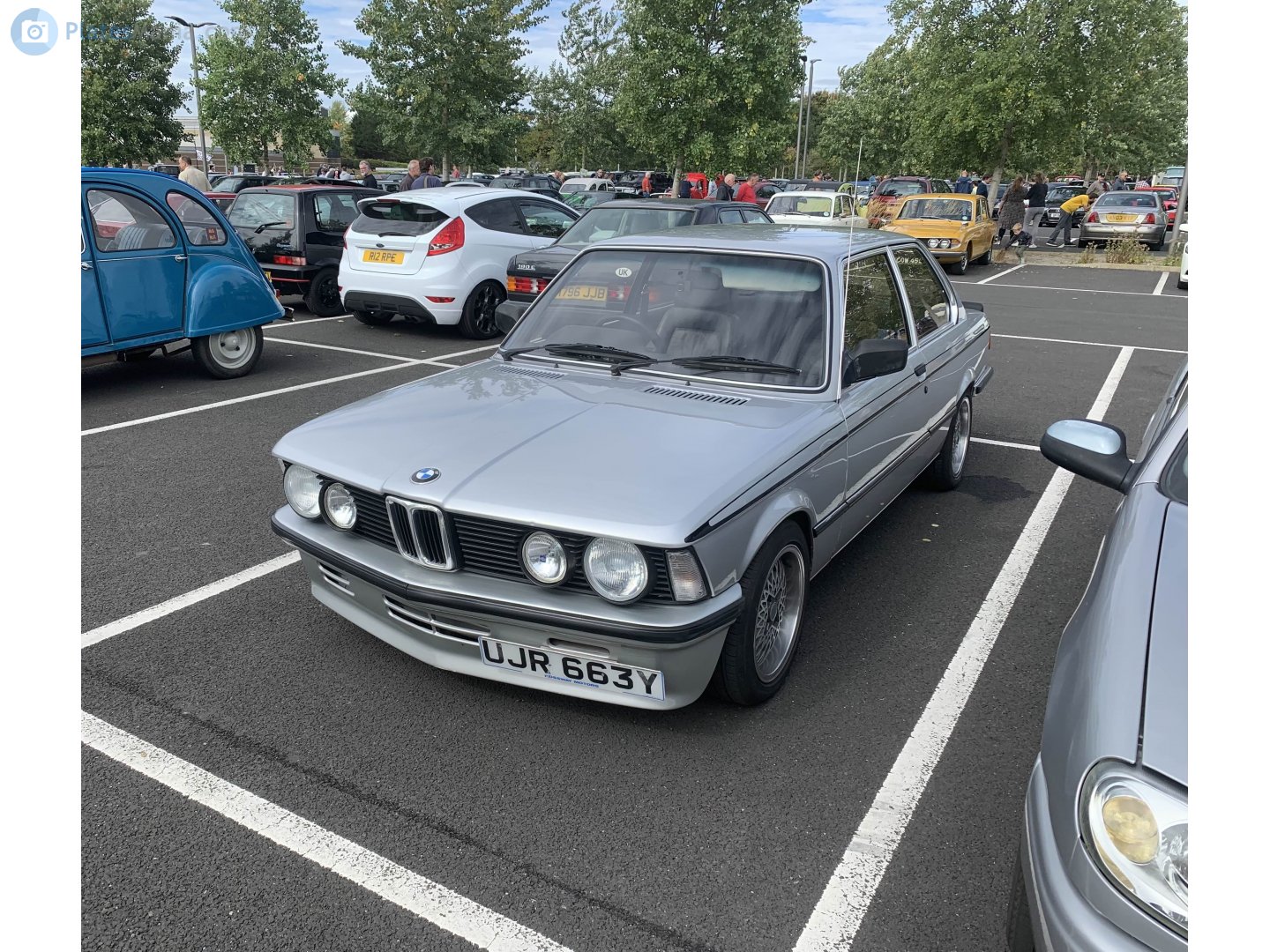 UJR663Y, BMW 3 Series 2nd gen Sedan (E30), 1983–1991