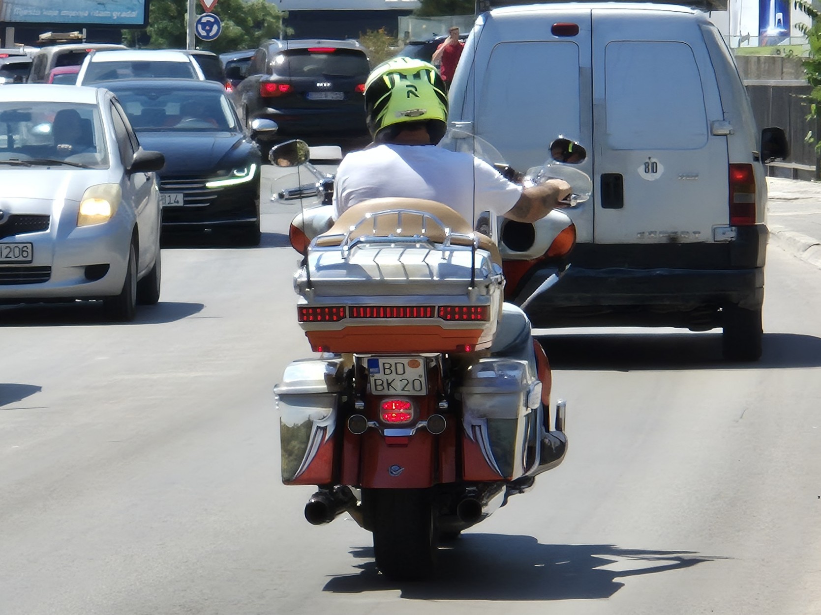 BD BK20, Harley-Davidson FL 