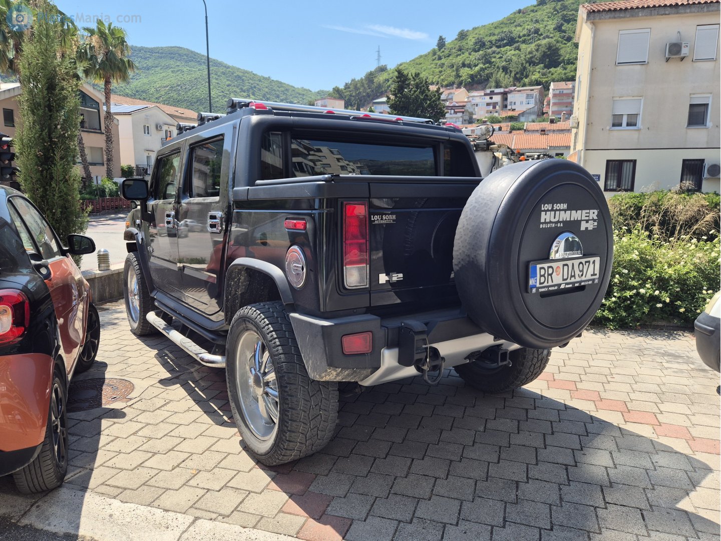 BR DA971, HUMMER H2 1st gen SUT Pickup (GMT820), 2005–2009