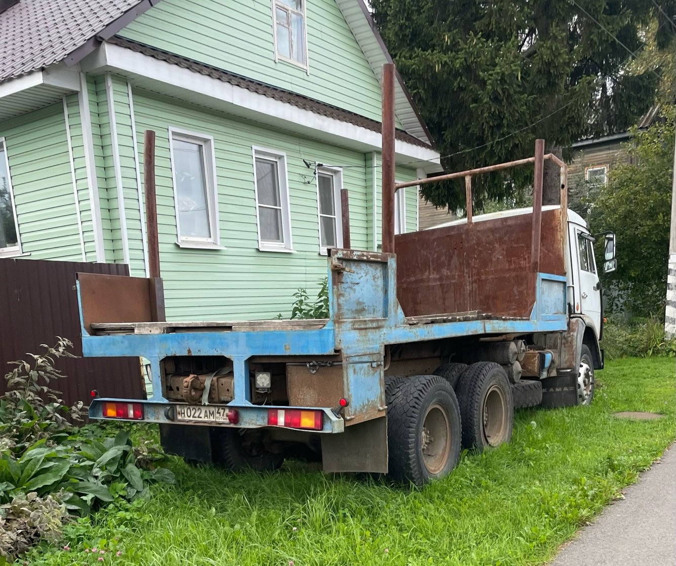 н 022 ам 47, KamAZ 5320/5321 53208, 1987–1997