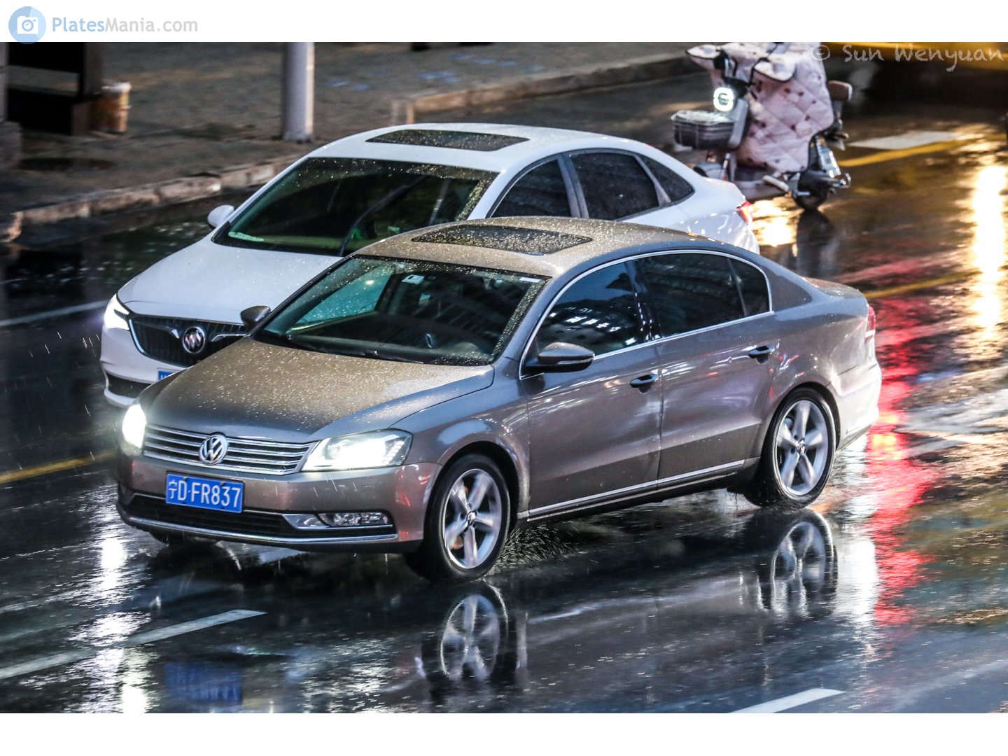 宁D·FR837, Volkswagen Magotan 2nd gen Sedan (B7L; CN-market), 2011–2016