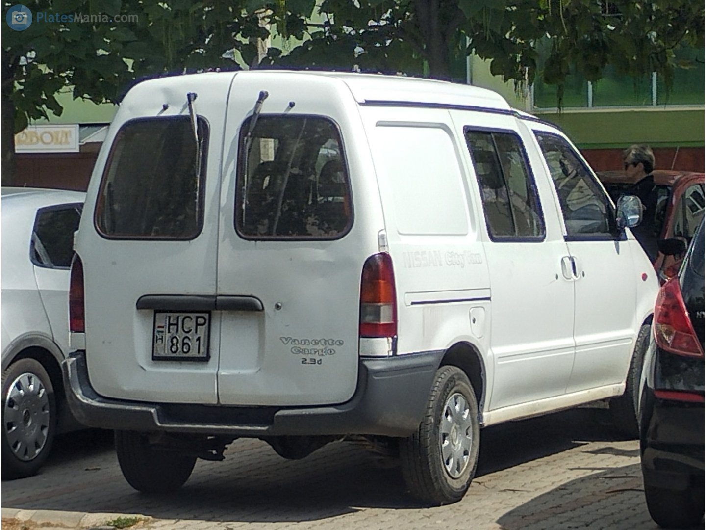 HCP-861, Nissan Vanette 2nd gen Cargo Van (C23; EU-market), 1995–2001