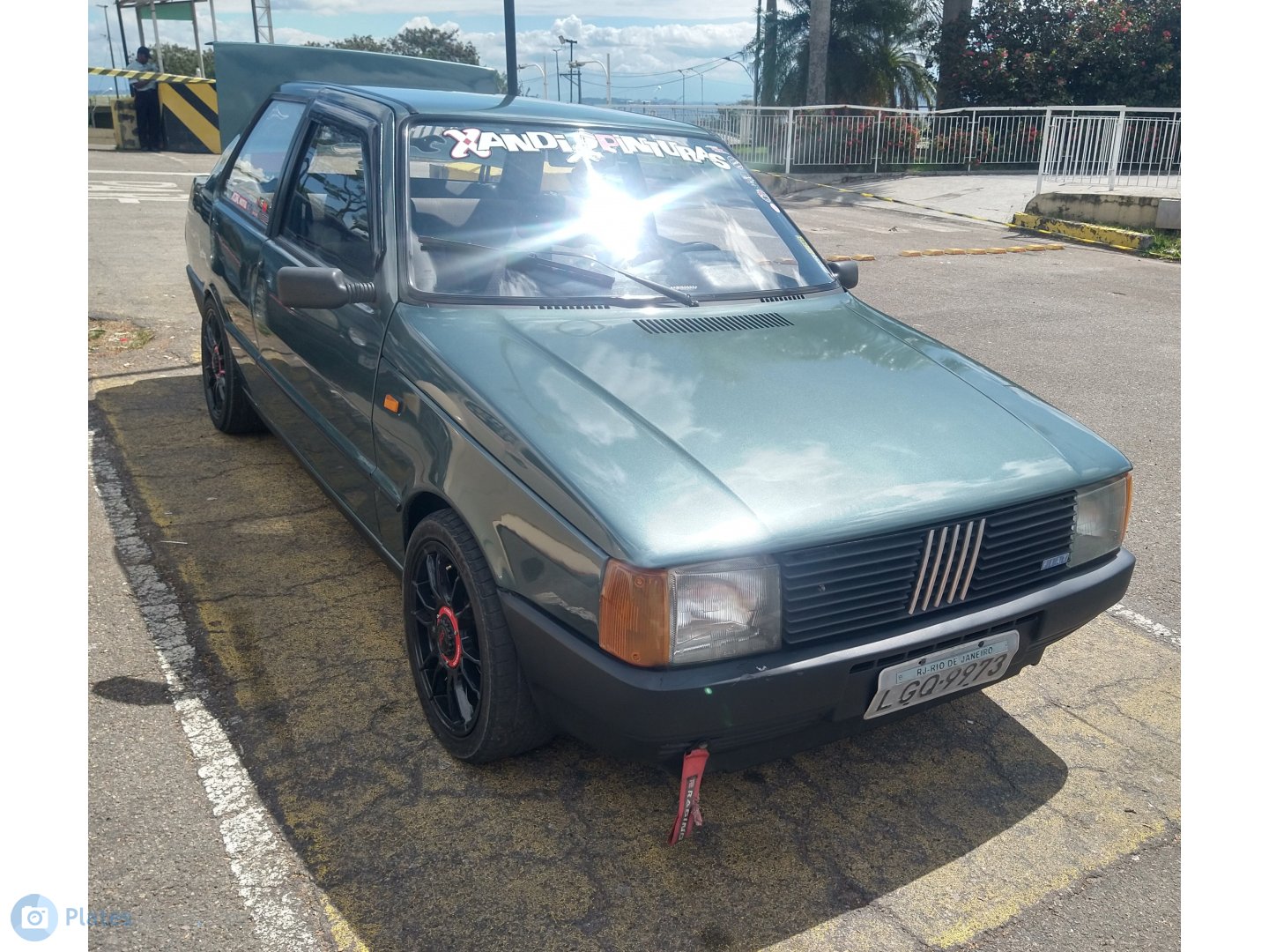 LGQ-9973, FIAT Prêmio 1st gen 2-door Sedan (154), 1985–1994
