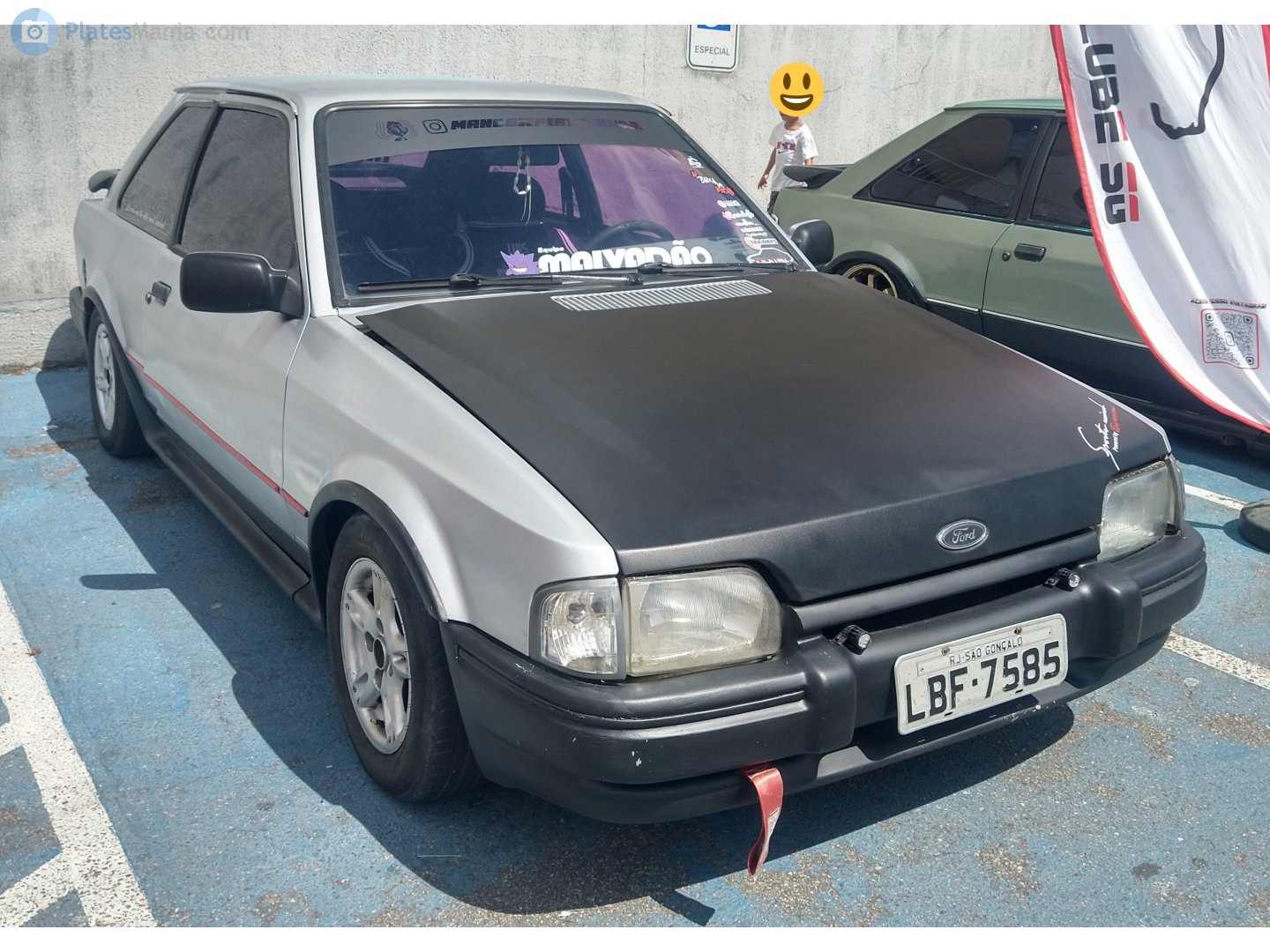 LBF-7585, Ford Escort 4th gen 3-door Hatch (ABF; Global-market), 1986–1992 (–1995 for LATAM-market)