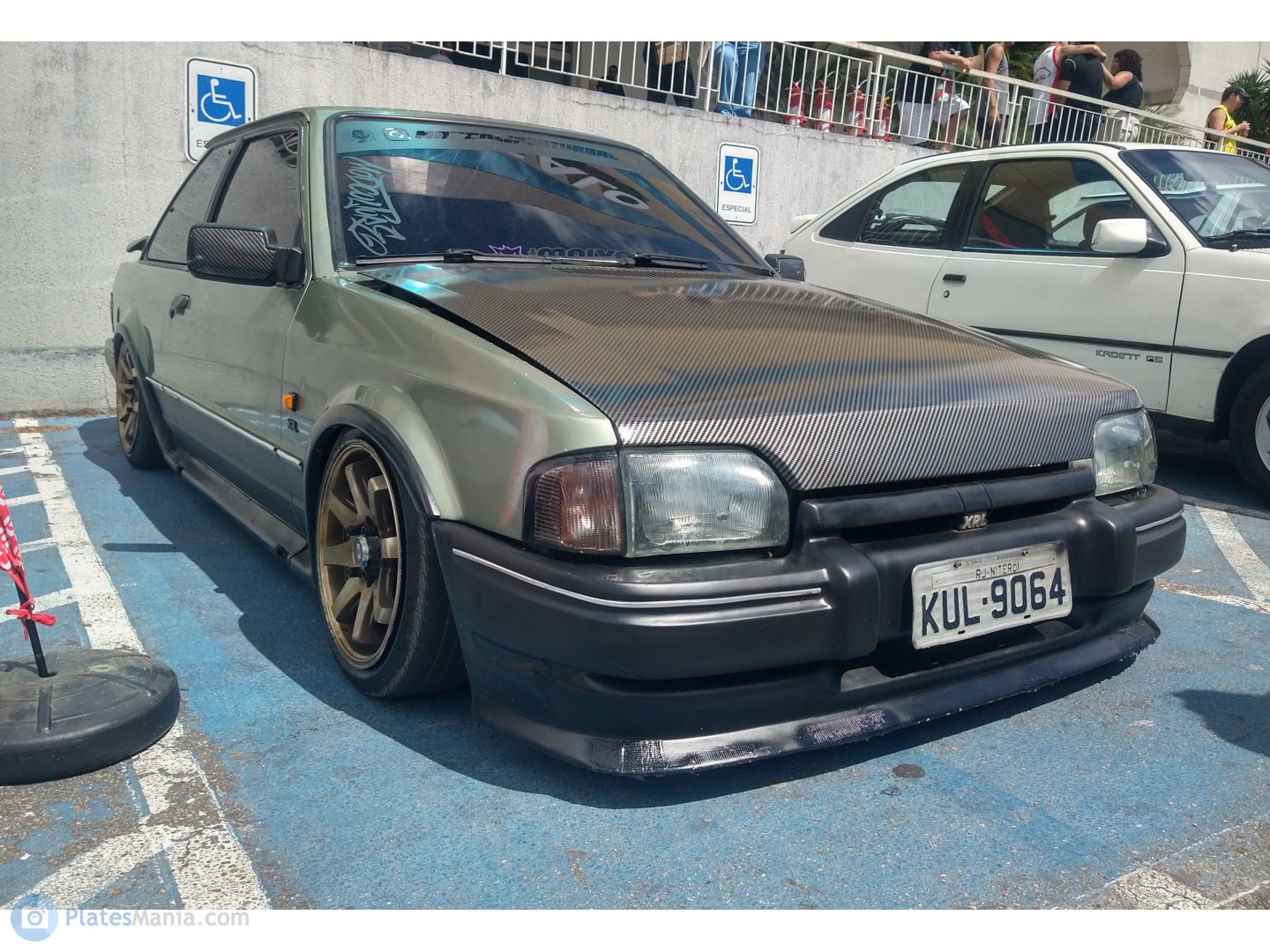 KUL-9064, Ford Escort 4th gen 3-door Hatch (ABF; Global-market), 1986–1992 (–1995 for LATAM-market)