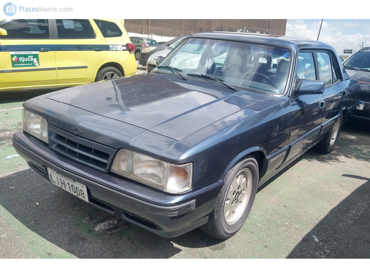 LIH-1008, Chevrolet Opala 1st gen Sedan (676; LATAM-market), 2nd facelift, 1985–1992