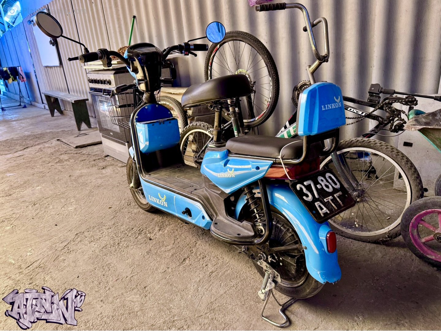 3780 АТГ, License plate without vehicle 