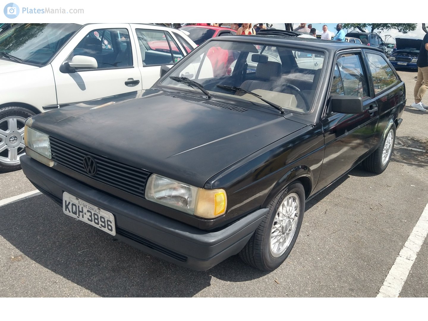 KQH-3896, Volkswagen Gol 1st gen (G1; 30), facelift, 1988–1996