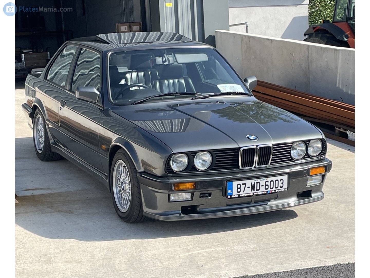 87-WD-6003, BMW 3 Series 2nd gen Sedan (E30), 1983–1991