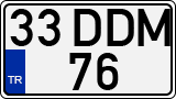 License plate of Turkey, Regular plates