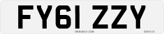 License plate of the United Kingdom, 2001 year system