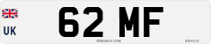 License plate of the United Kingdom, 1932 year system