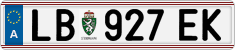 License plate of Austria, Regular plates