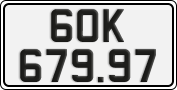 License plate of Vietnam, Cars