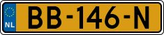 License plate of the Netherlands, Heavy Commercial Vehicles (1994 system)