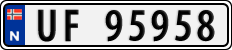 License plate of Norway, Cars