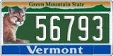 Vermont, Specialty plates (12345)