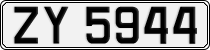 License plate of Norway, Trailers, motorcycles, special vehicles