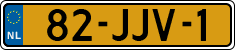 License plate of the Netherlands, Cars
