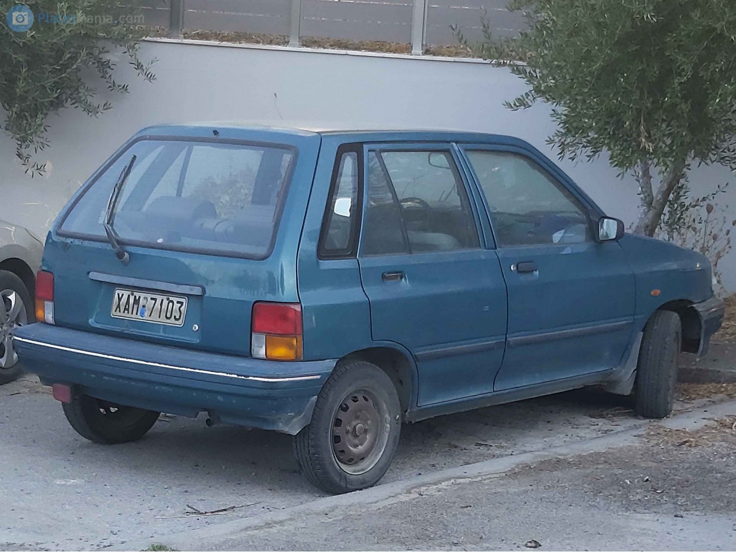XAM-7103, Kia Pride 1st gen 5-door Hatch (Y), 1988–2000