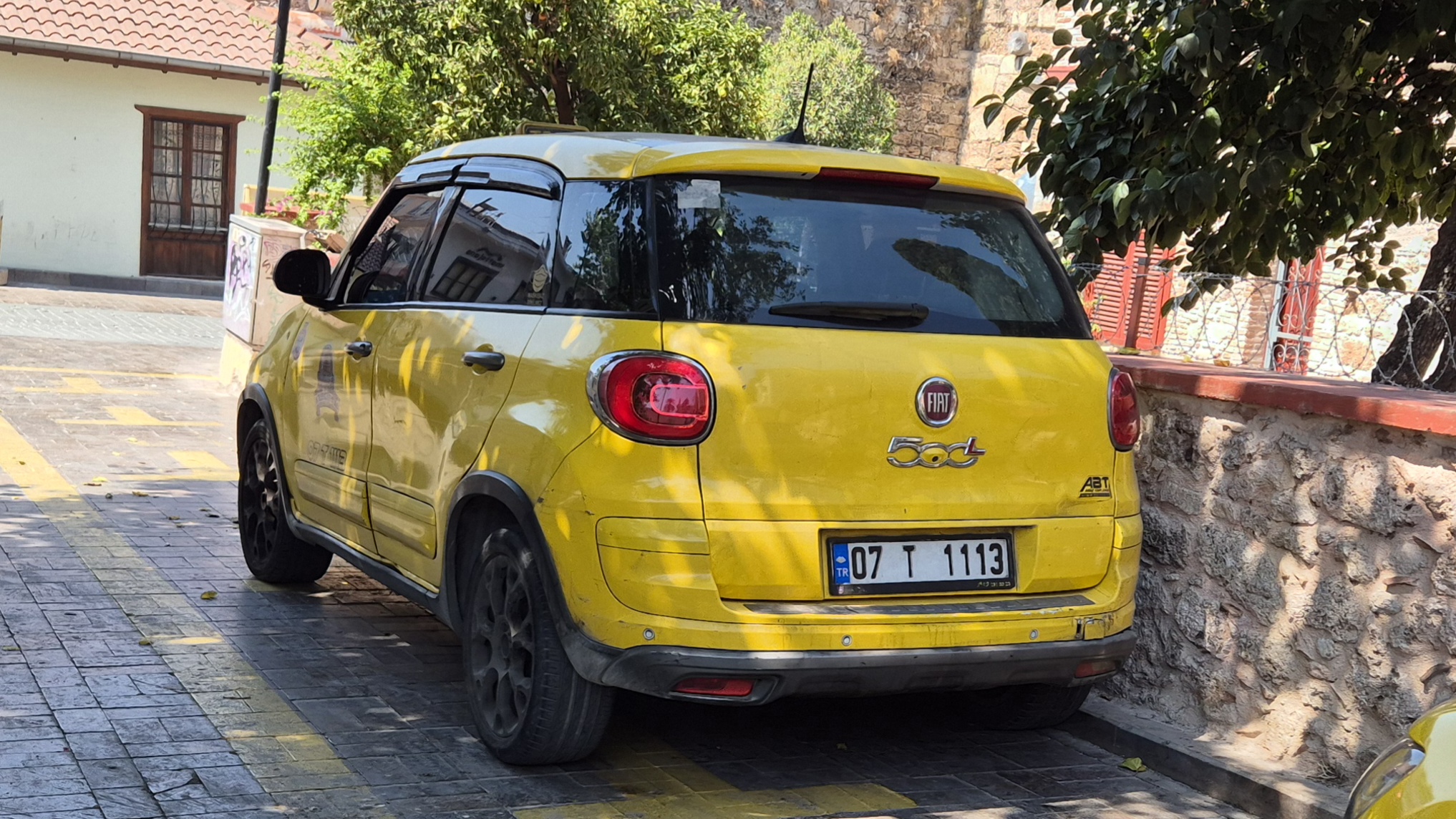 07 T 1113, FIAT 500L 1st gen Cross/City Cross (330), facelift, 2017–2022