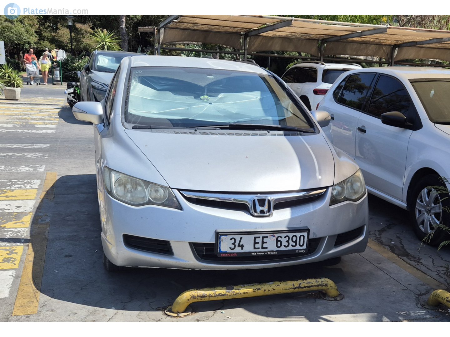 34 EE 6390, Honda Civic 8th gen Sedan (FD; Global-market), 2005–2012