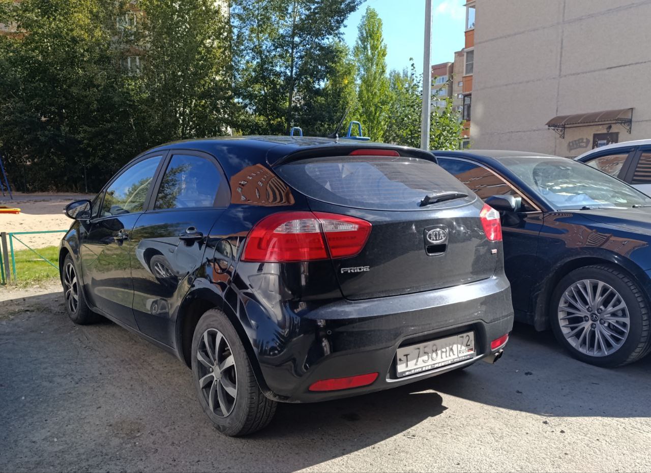 т 758 нк 72, Kia Pride 3rd gen Hatch (UB; KR-market), 2011–2017