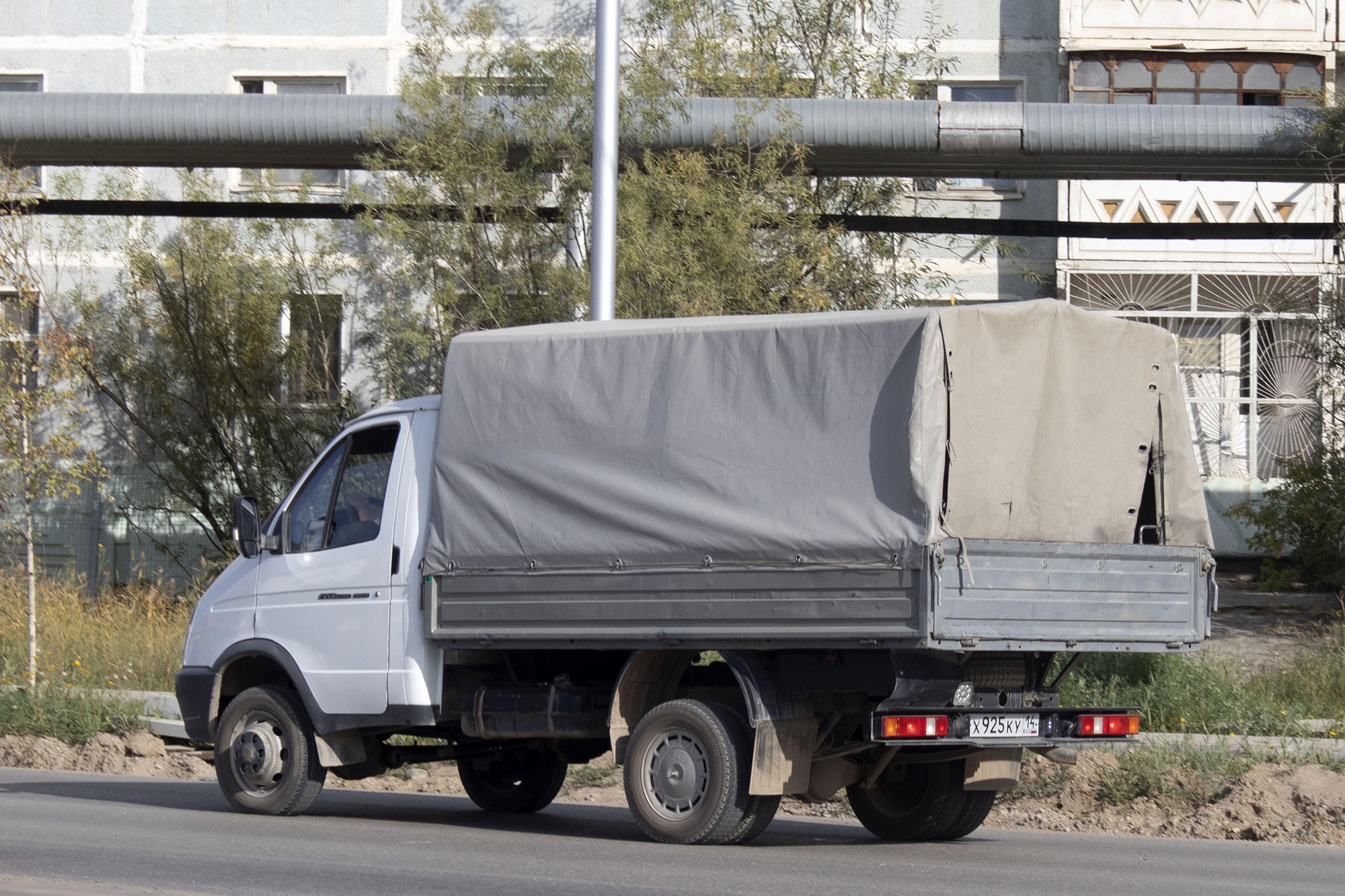 х 925 ку 14, GAZ 3302 ГАЗель 33027 Single Cab 4×4, 1995–2003