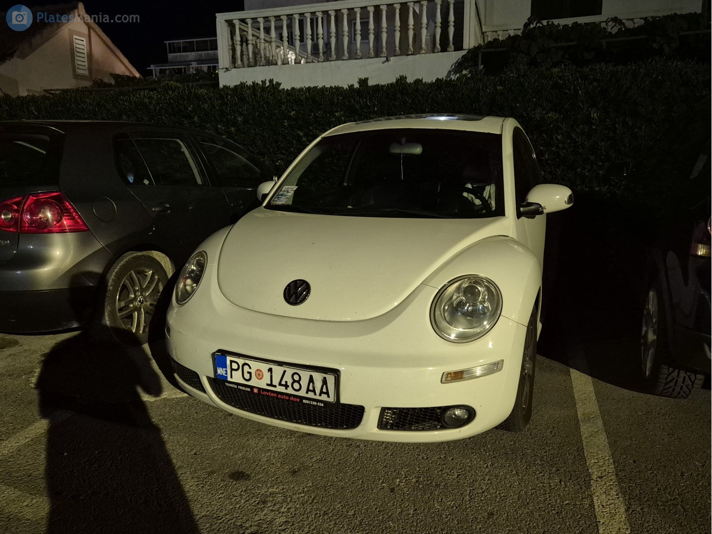 PG 148AA, Volkswagen Beetle 2nd gen (New Beetle) Coupé (1C/9C), facelift, 2006–2010