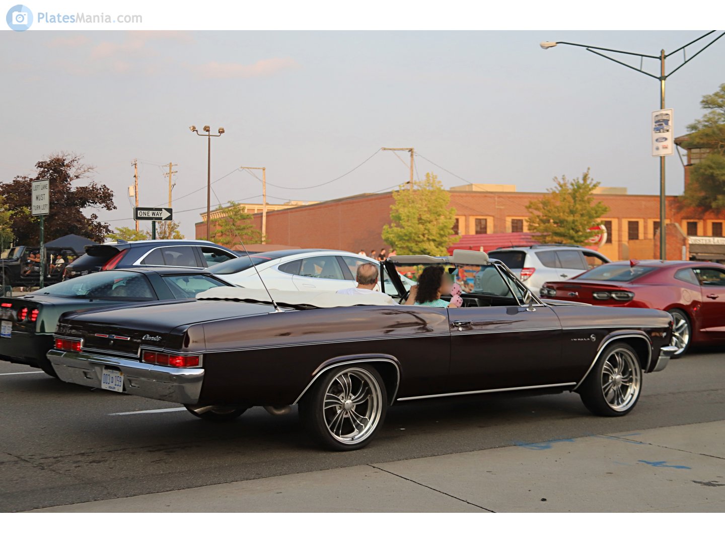 003D159, Chevrolet Impala 4th gen 1966 2-door Convertible (6367/6467/6767/6867; B-body), 1st facelift, 1965–1966